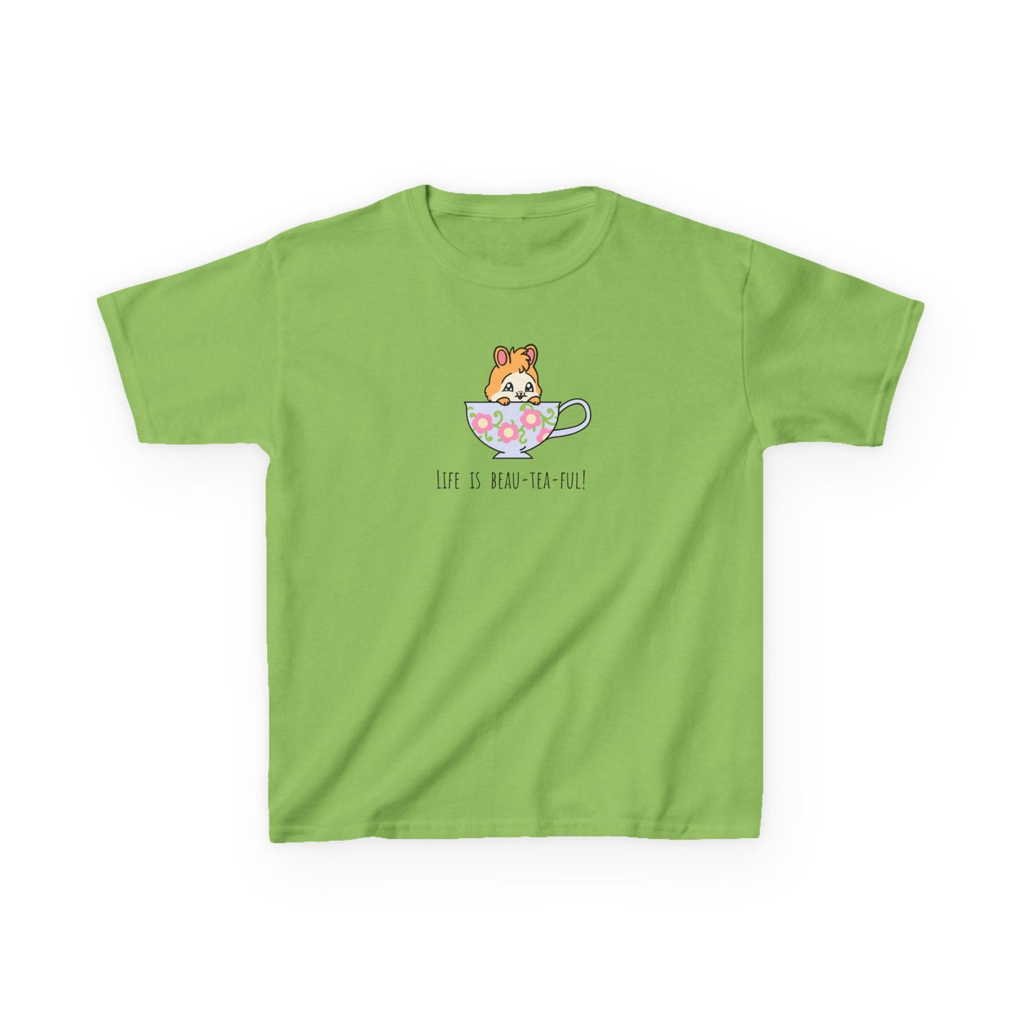 Life is Beau-Tea-Ful Kids Heavy Cotton™ Tee