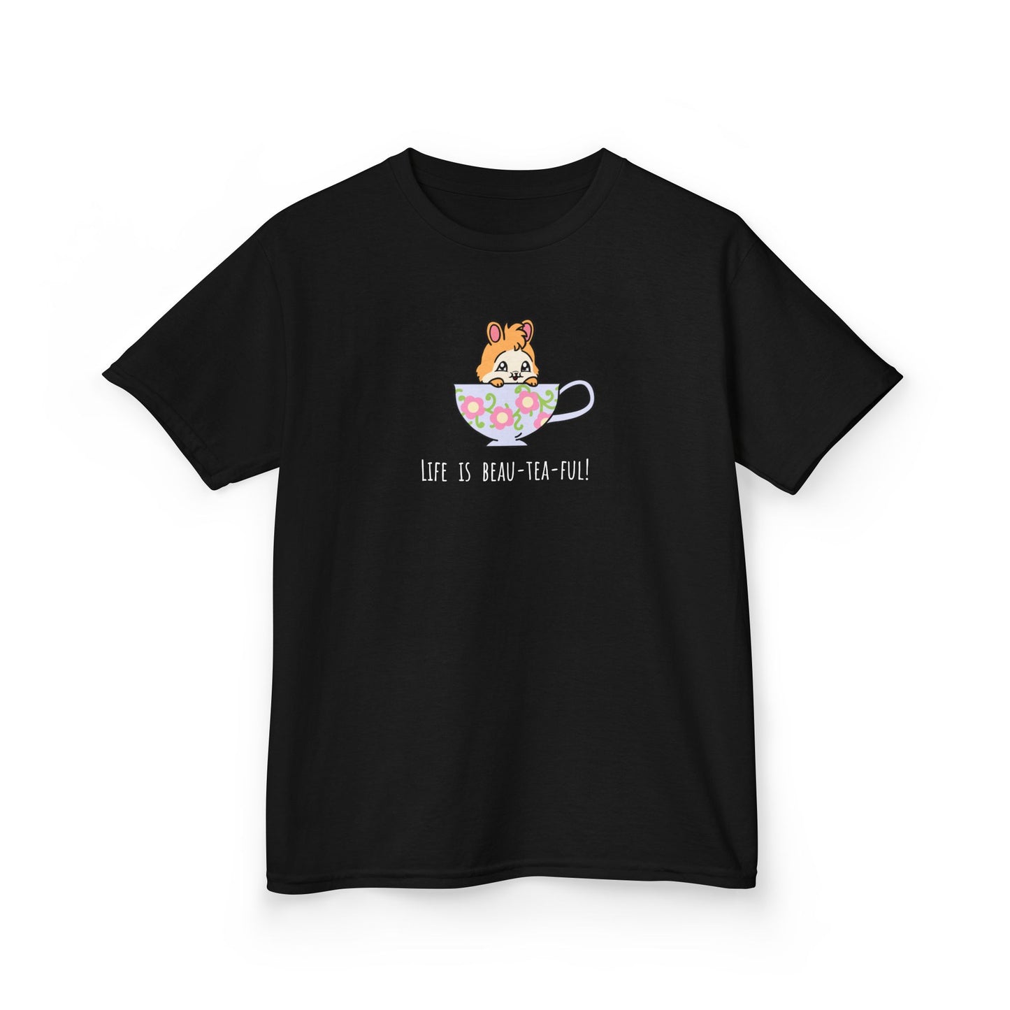 Life is Beau-Tea-Ful Kids Heavy Cotton™ Tee