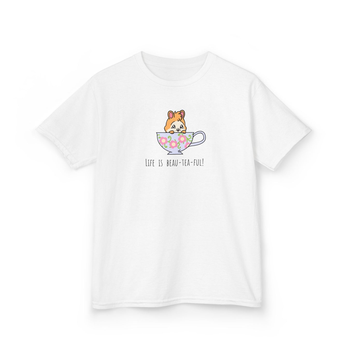 Life is Beau-Tea-Ful Kids Heavy Cotton™ Tee