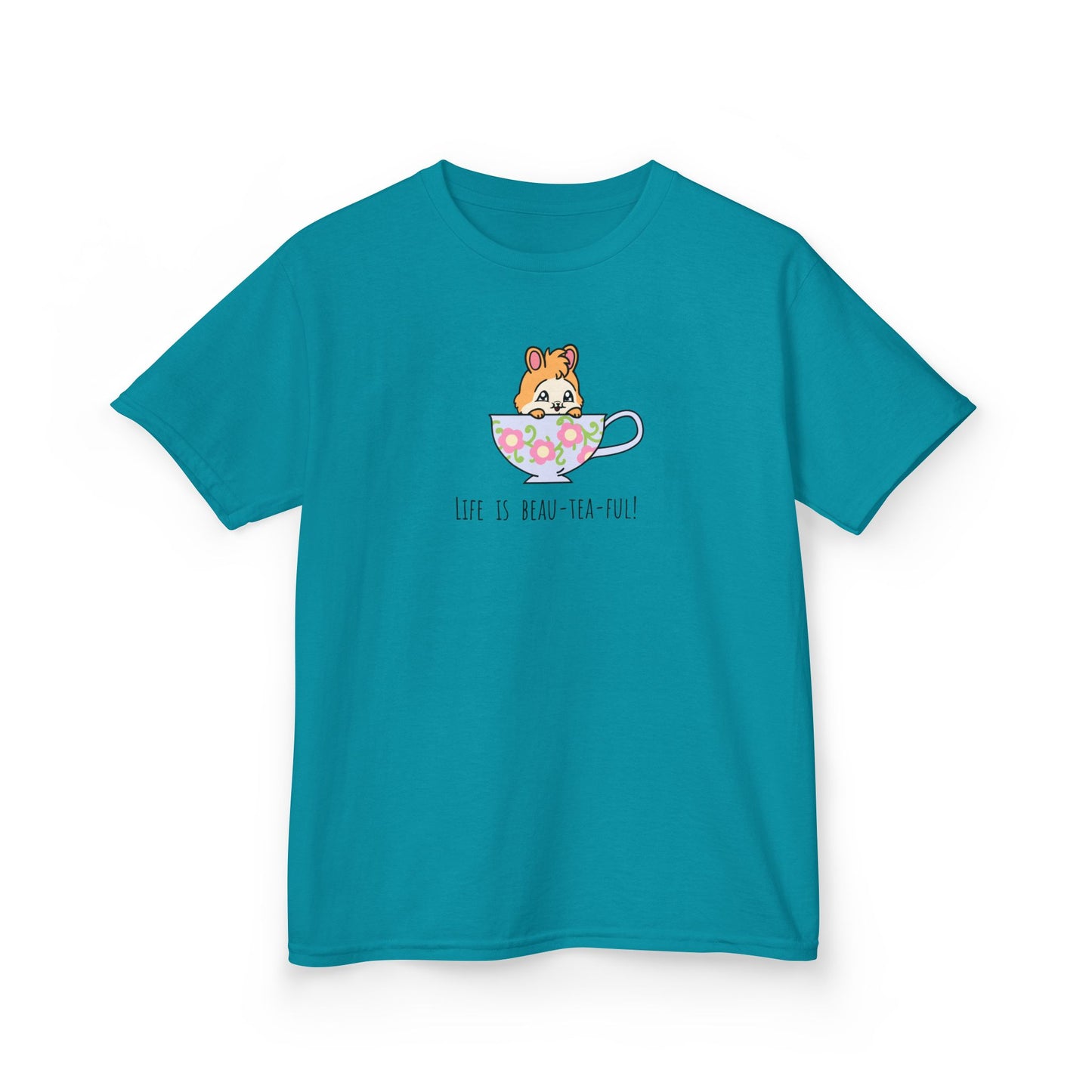 Life is Beau-Tea-Ful Kids Heavy Cotton™ Tee