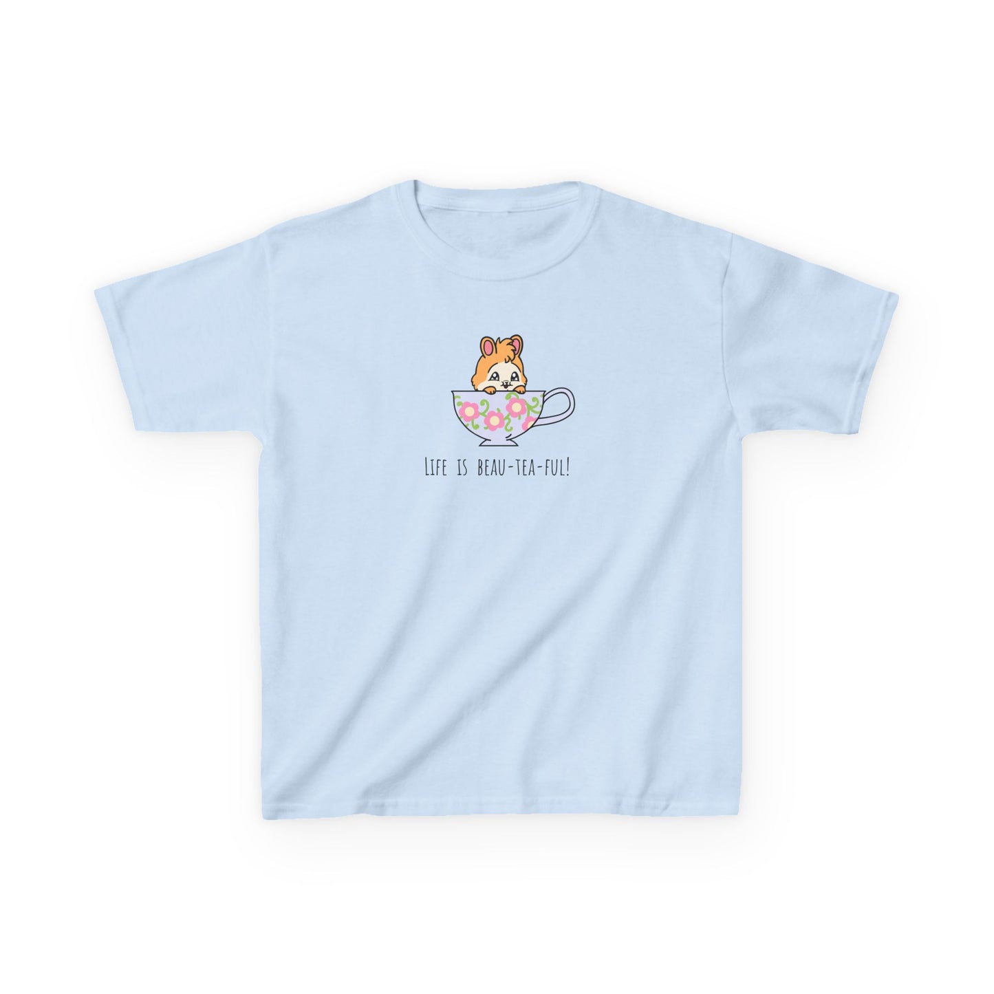 Life is Beau-Tea-Ful Kids Heavy Cotton™ Tee