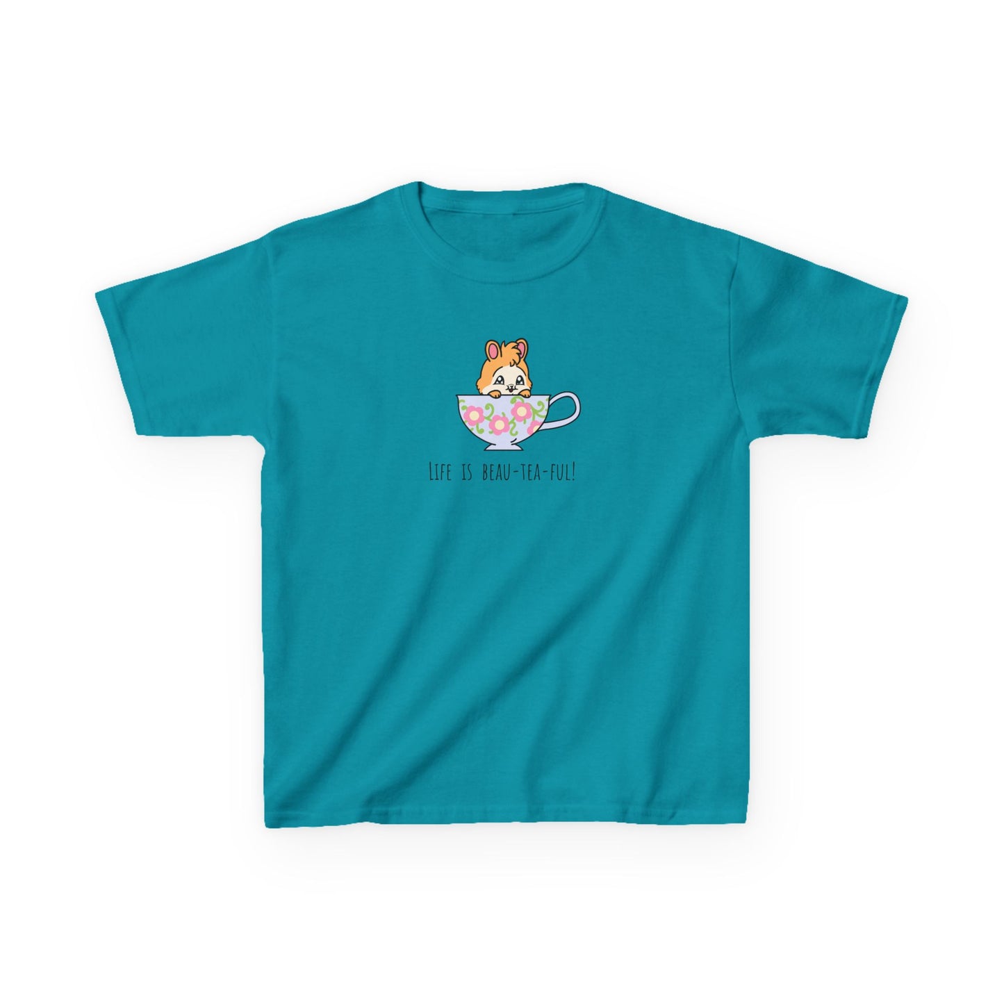 Life is Beau-Tea-Ful Kids Heavy Cotton™ Tee