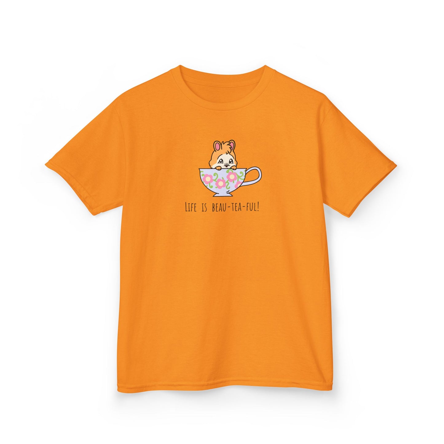 Life is Beau-Tea-Ful Kids Heavy Cotton™ Tee