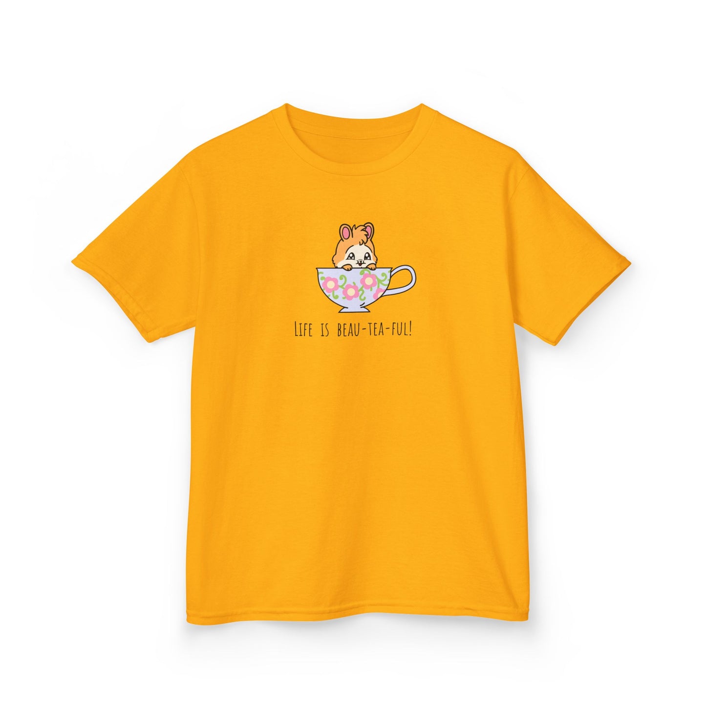 Life is Beau-Tea-Ful Kids Heavy Cotton™ Tee