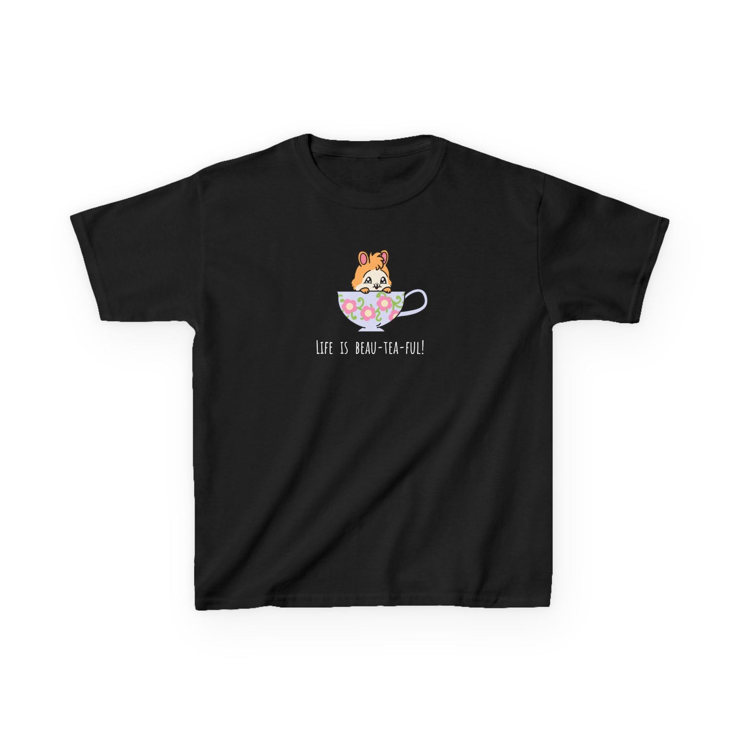 Life is Beau-Tea-Ful Kids Heavy Cotton™ Tee