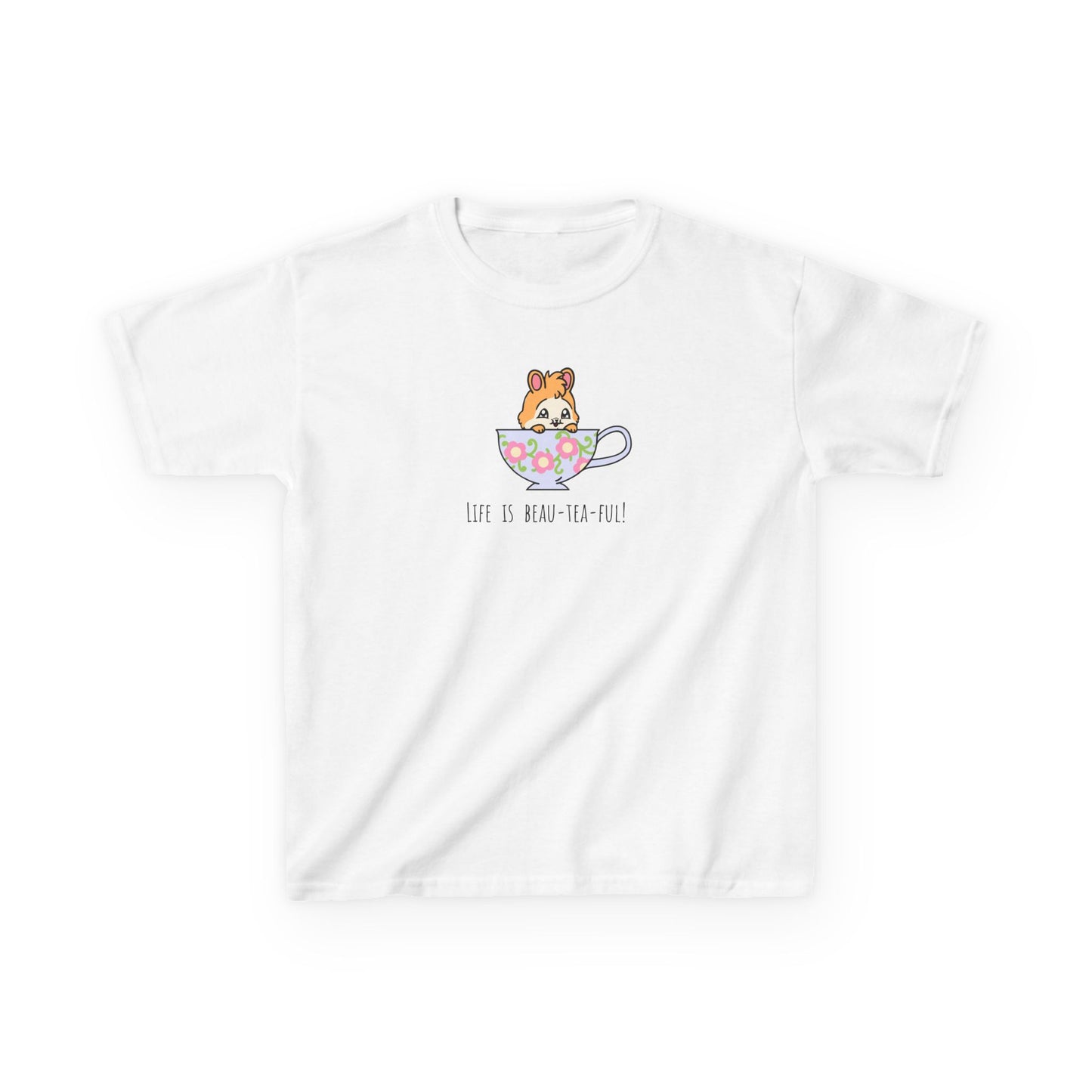 Life is Beau-Tea-Ful Kids Heavy Cotton™ Tee