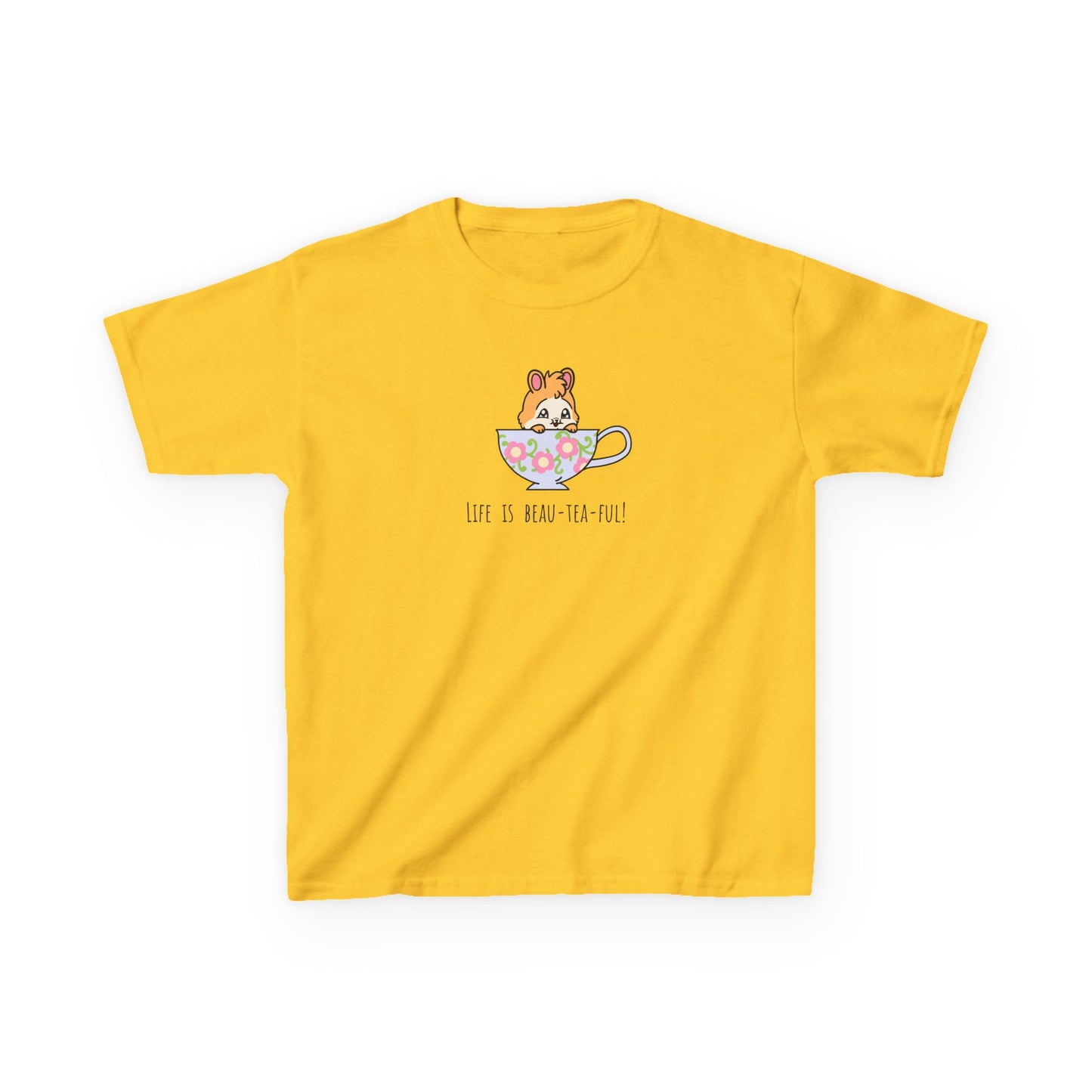 Life is Beau-Tea-Ful Kids Heavy Cotton™ Tee