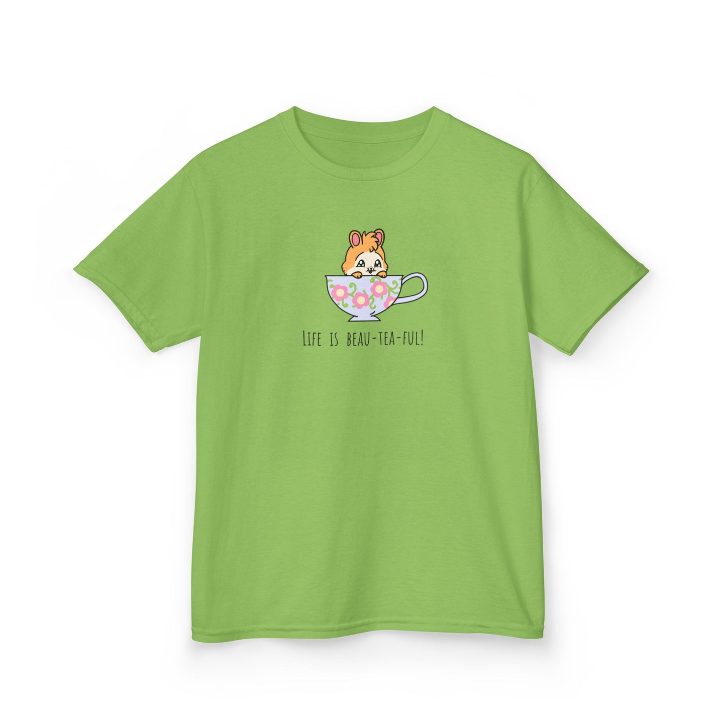Life is Beau-Tea-Ful Kids Heavy Cotton™ Tee