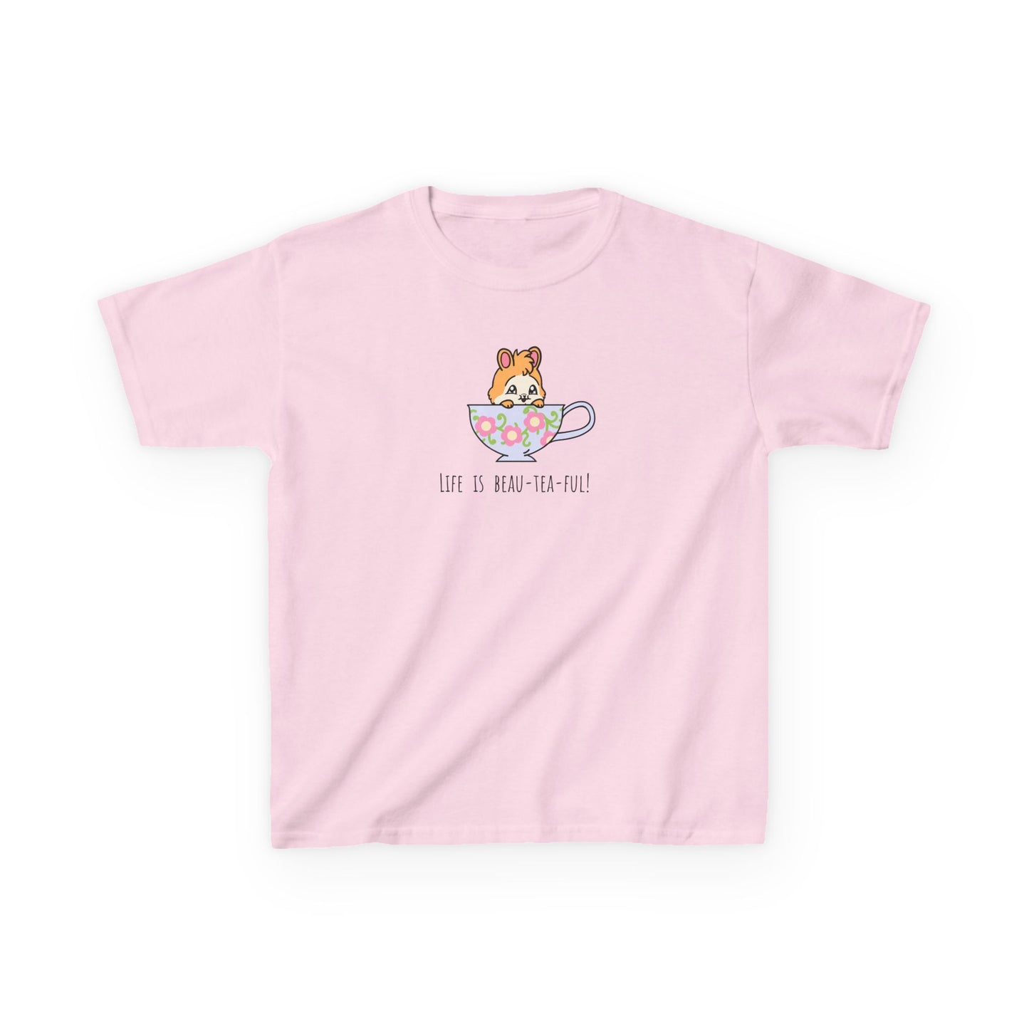 Life is Beau-Tea-Ful Kids Heavy Cotton™ Tee