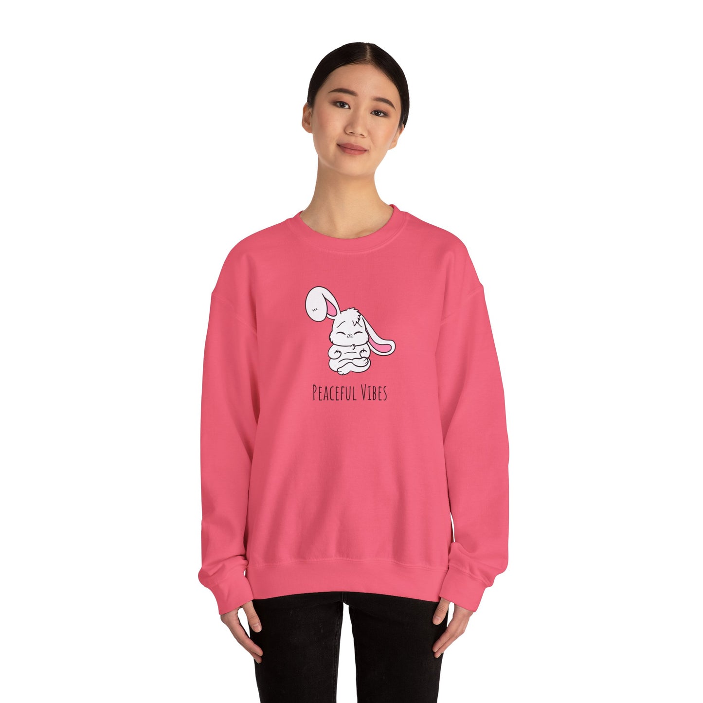 Peaceful Vibes Heavy Blend™ Crewneck Sweatshirt