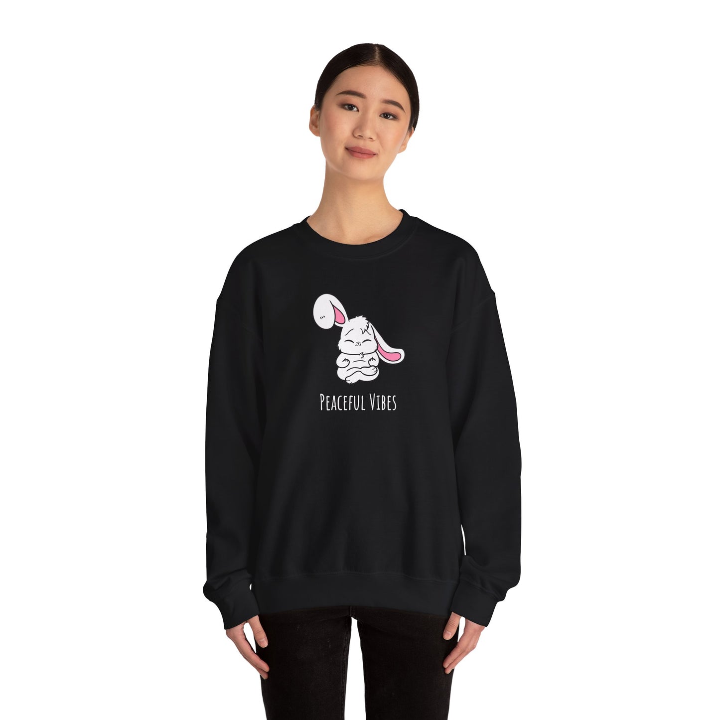 Peaceful Vibes Heavy Blend™ Crewneck Sweatshirt