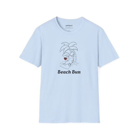 Beach Bun Lineart Unisex Softstyle T-Shirt