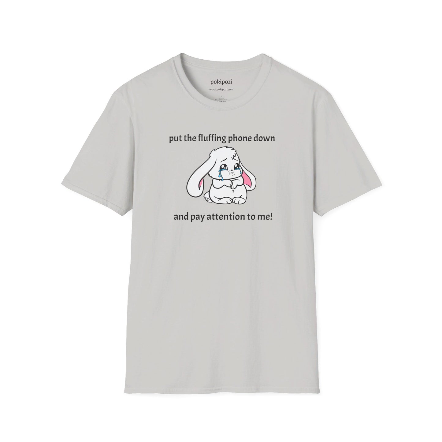 Put the Fluffing Phone Down Unisex Softstyle T-Shirt