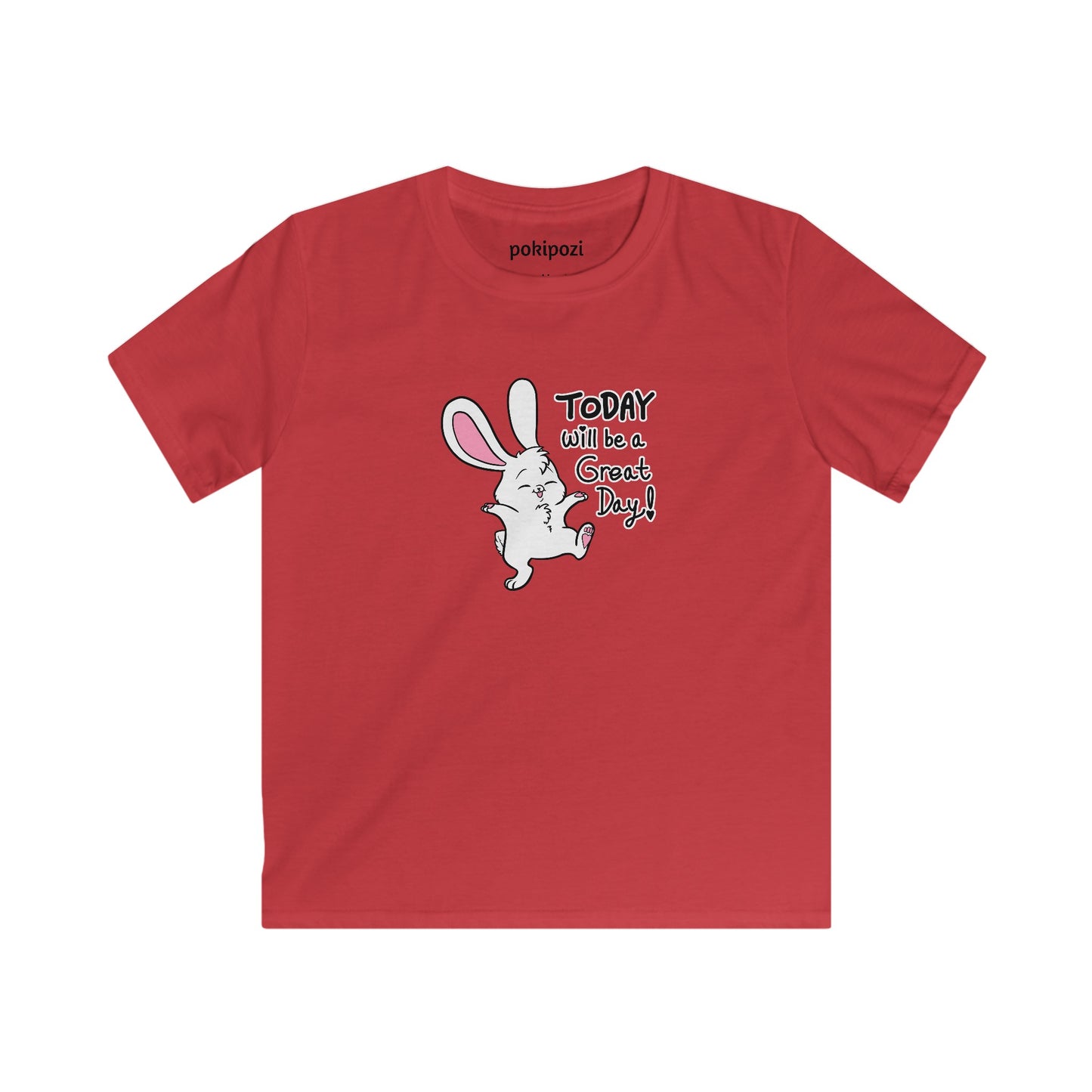 Kids' Today Will Be a Great Day Softstyle Tee