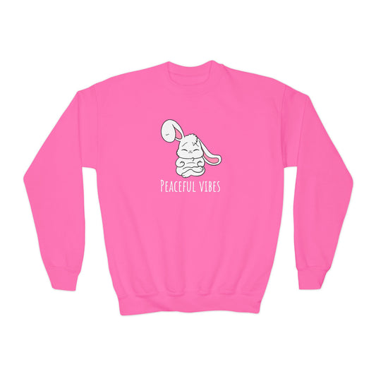 Peaceful Vibes Youth Crewneck Sweatshirt