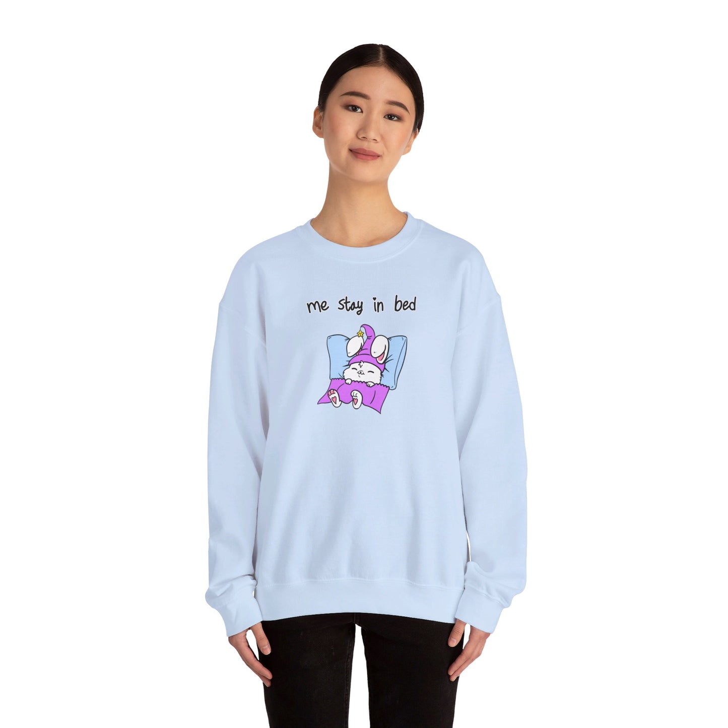 Me Stay In Bed Unisex Heavy Blend™ Crewneck Sweatshirt