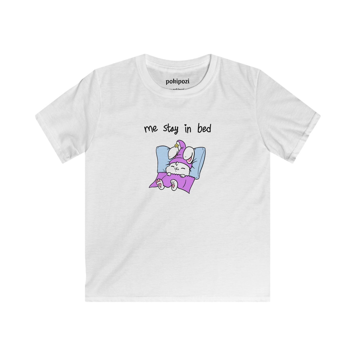 Kids' Me Stay In Bed Softstyle Tee