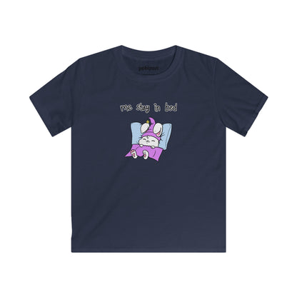 Kids' Me Stay In Bed Softstyle Tee