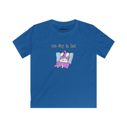 Kids' Me Stay In Bed Softstyle Tee