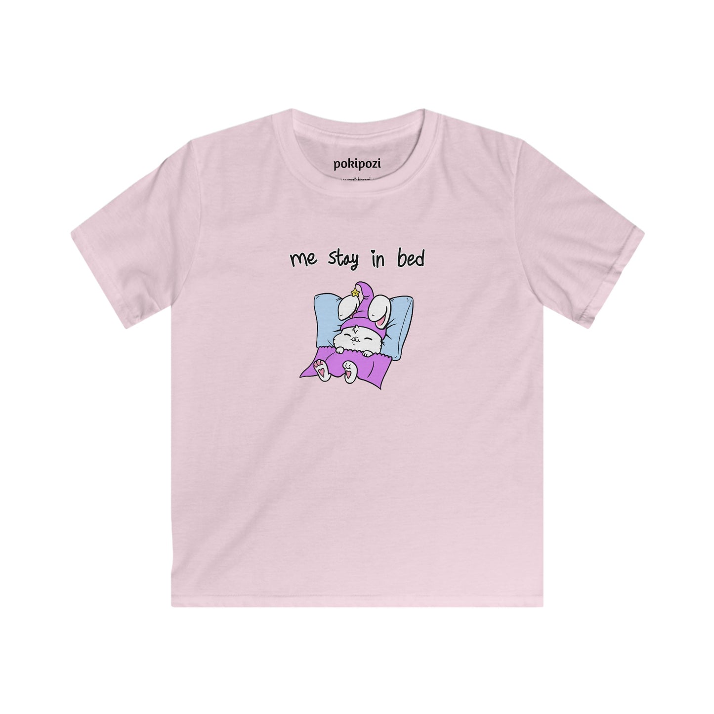 Kids' Me Stay In Bed Softstyle Tee