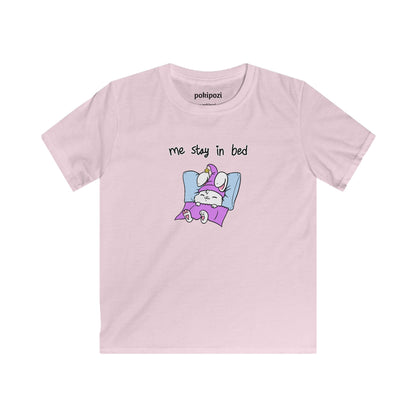 Kids' Me Stay In Bed Softstyle Tee