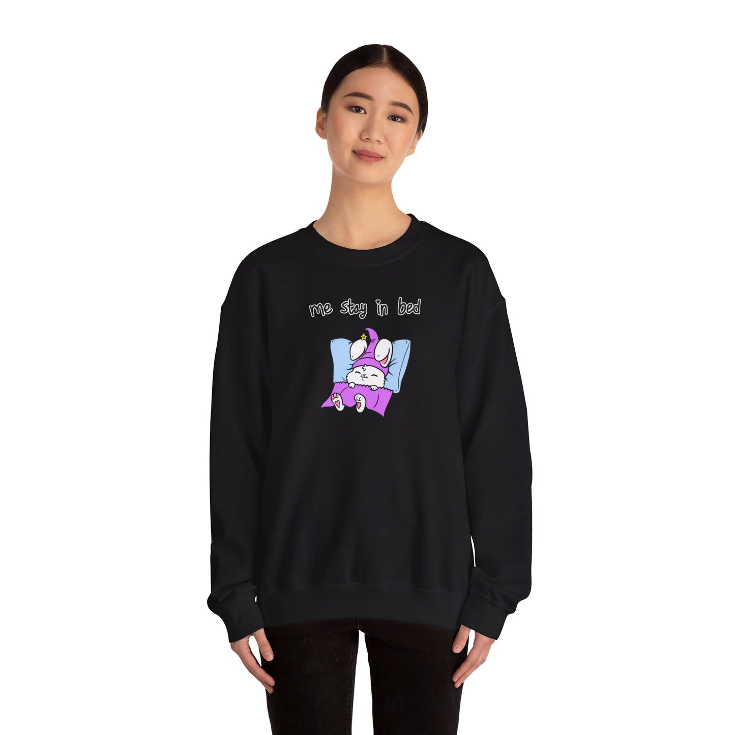 Me Stay In Bed Unisex Heavy Blend™ Crewneck Sweatshirt