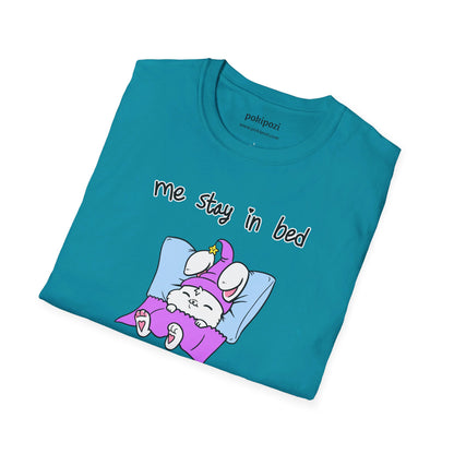 Me Stay In Bed Unisex Softstyle T-Shirt