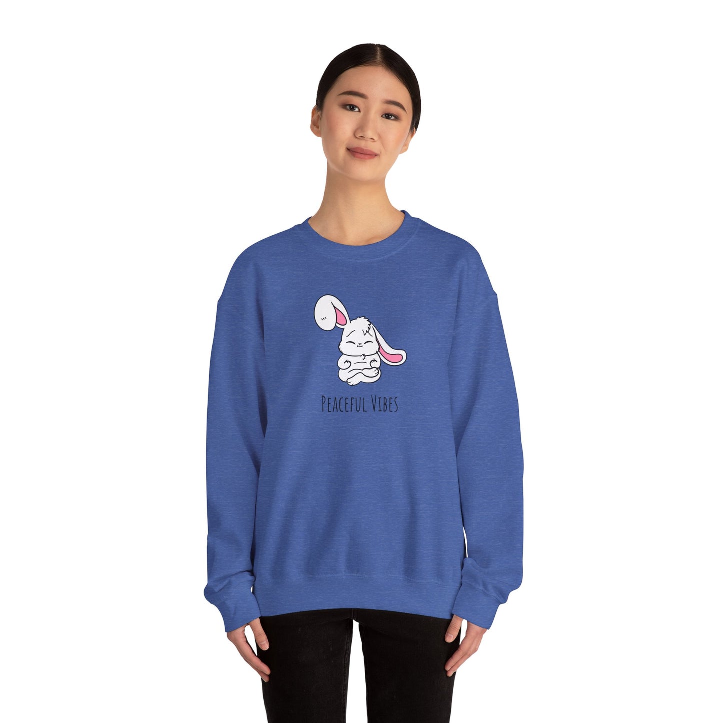 Peaceful Vibes Heavy Blend™ Crewneck Sweatshirt