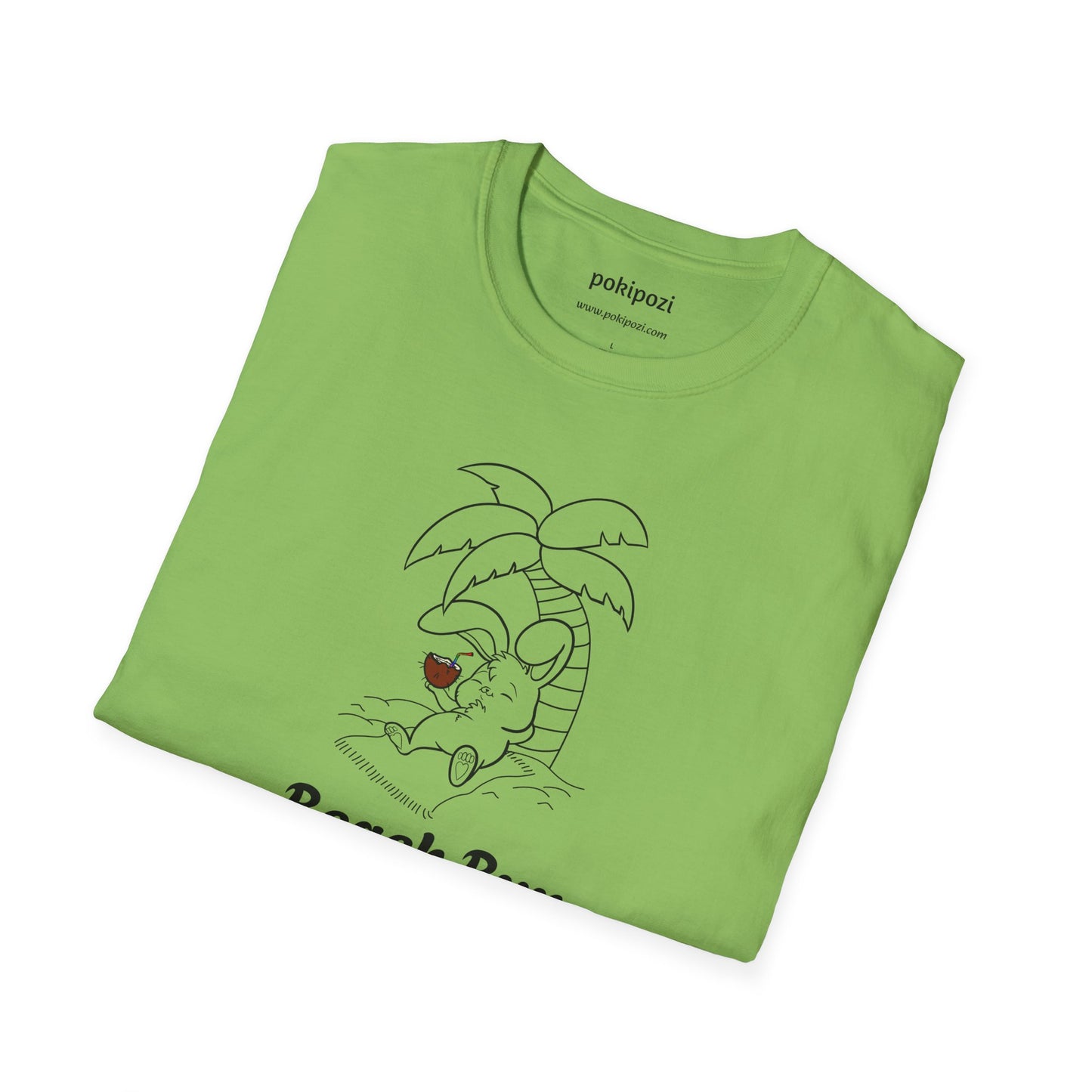 Beach Bun Lineart Unisex Softstyle T-Shirt