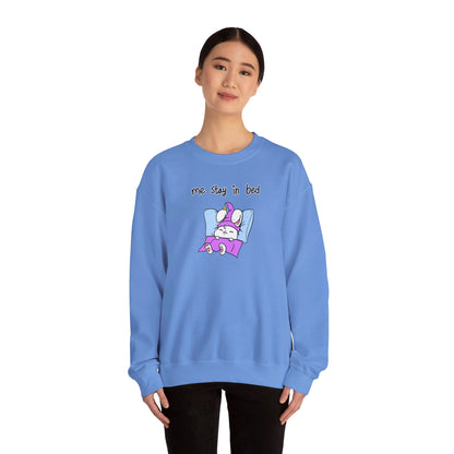 Me Stay In Bed Unisex Heavy Blend™ Crewneck Sweatshirt