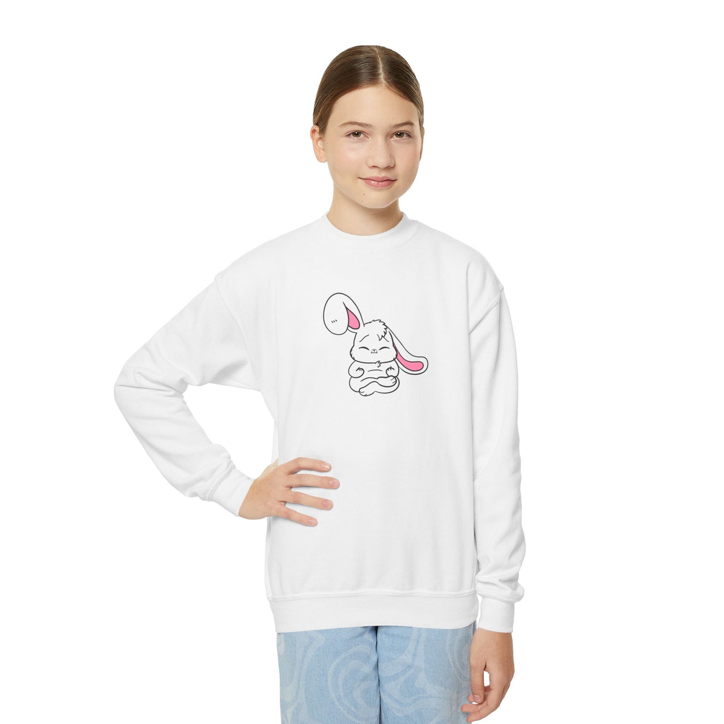 Peaceful Vibes Youth Crewneck Sweatshirt