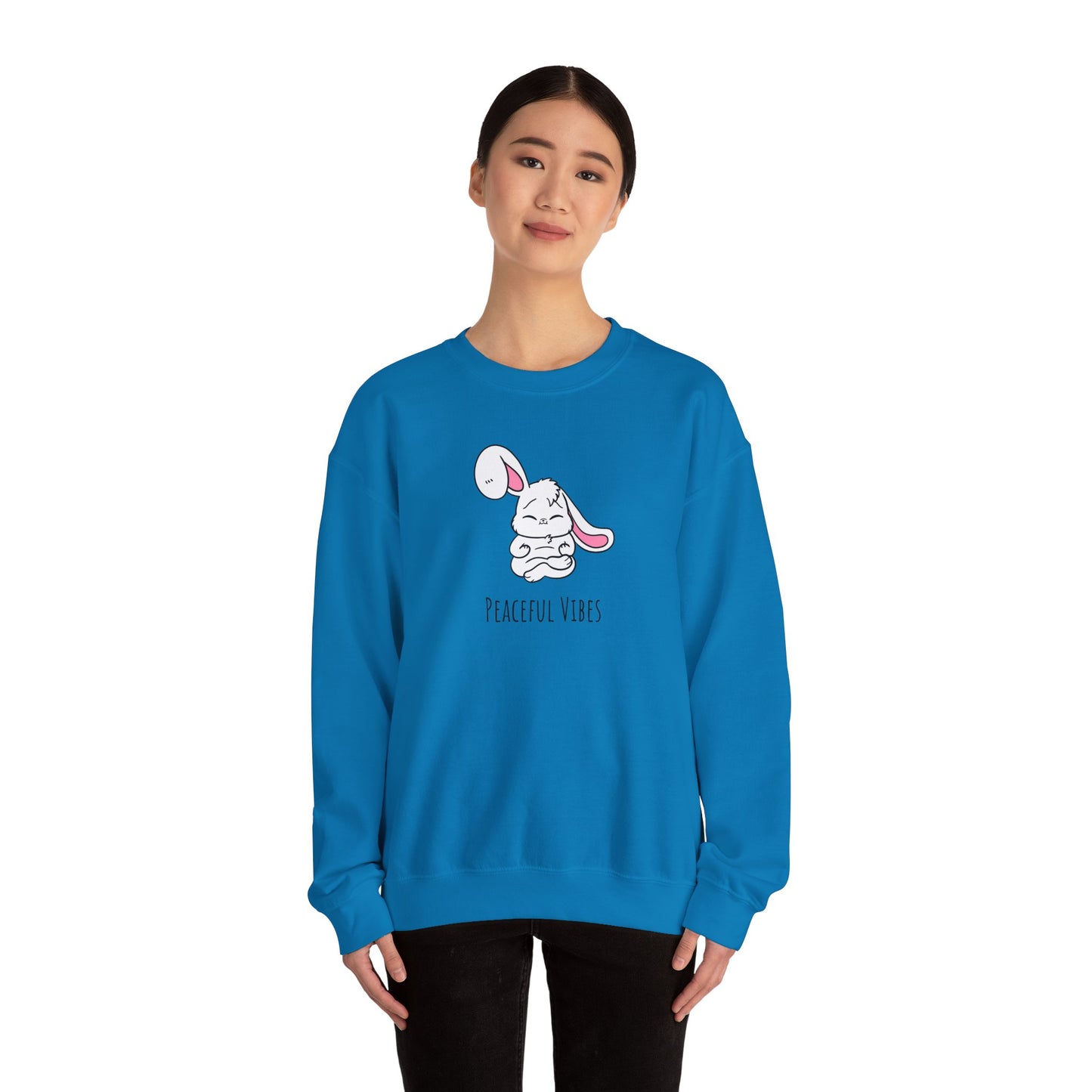 Peaceful Vibes Heavy Blend™ Crewneck Sweatshirt