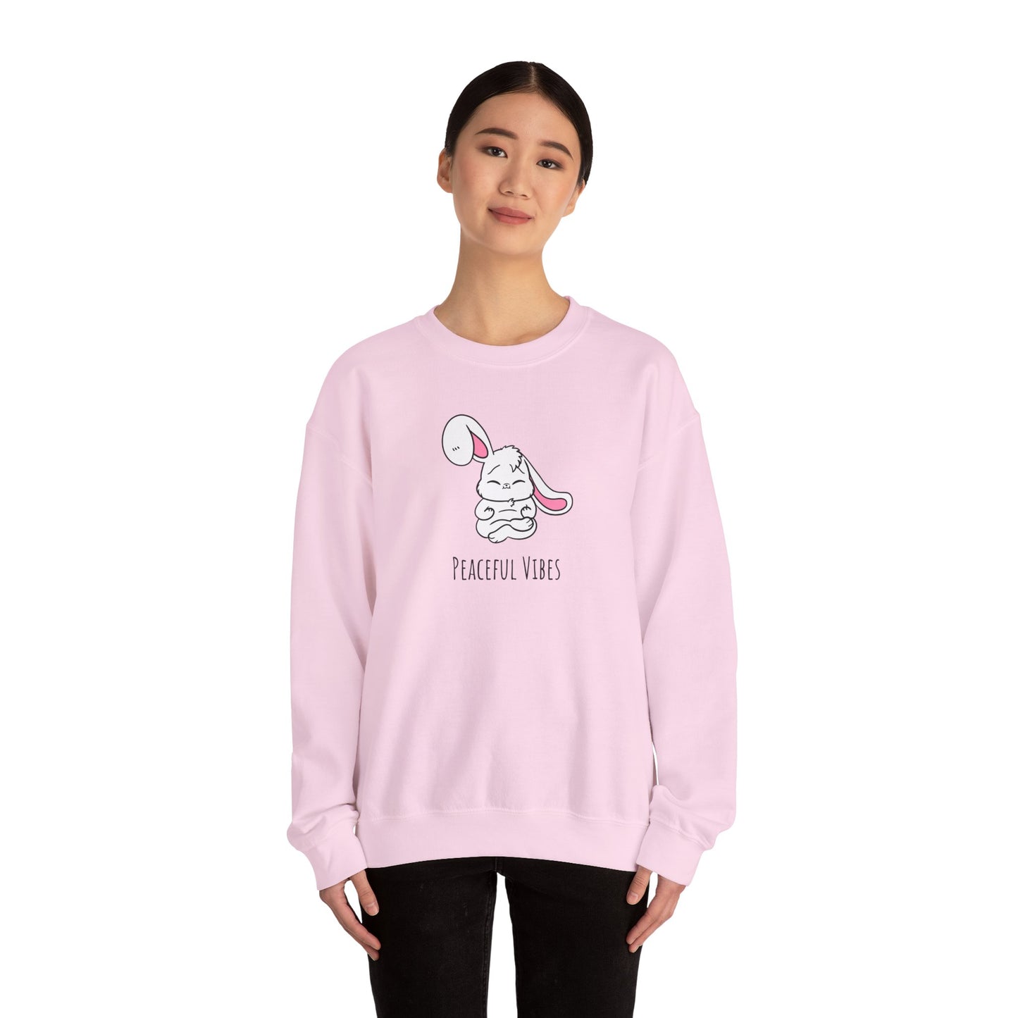 Peaceful Vibes Heavy Blend™ Crewneck Sweatshirt