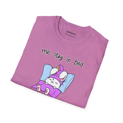 Me Stay In Bed Unisex Softstyle T-Shirt